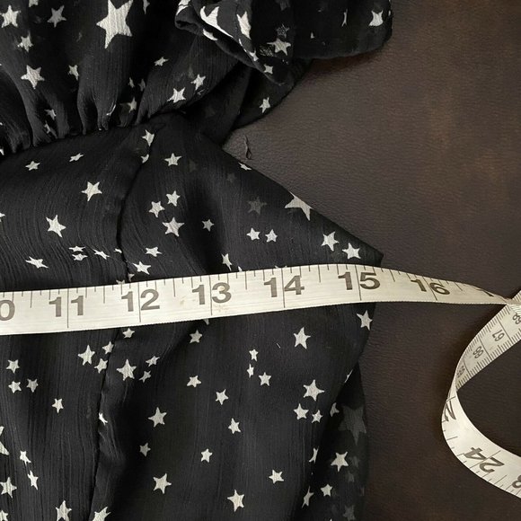 Xhilaration Women's Dress Cold Shoulder Maxi Layer - Picture 5 of 5